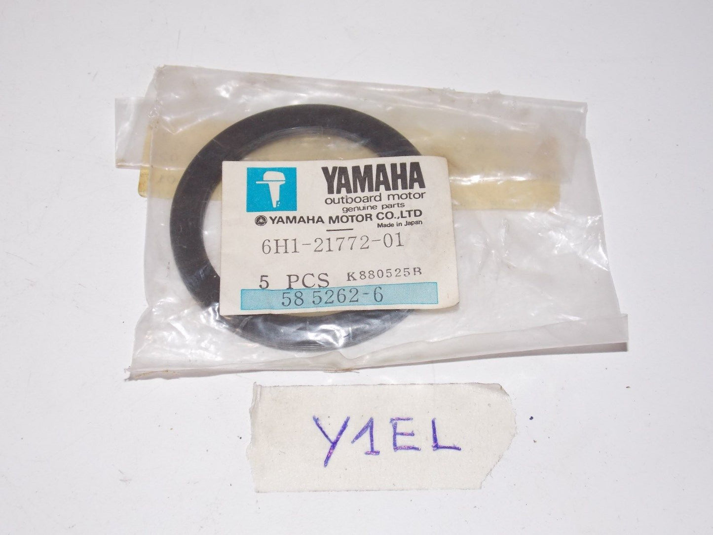 NOS YAMAHA GASKET CAP 1984-1987 6H1-21772 90 ETLN 40 ELK 70 ETLK PRO 50LH - MotoRaider
