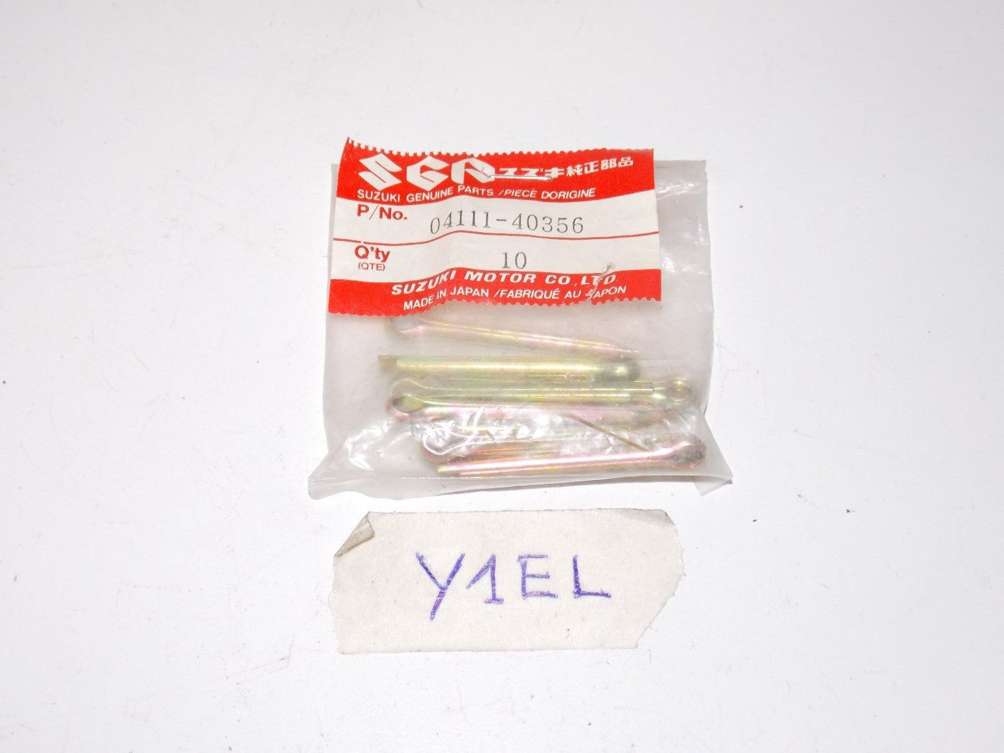 SUZUKI PIN COTTER 1984-1996 04111-40356 LT 185 230S 125 300E 250R 4WD - MotoRaider