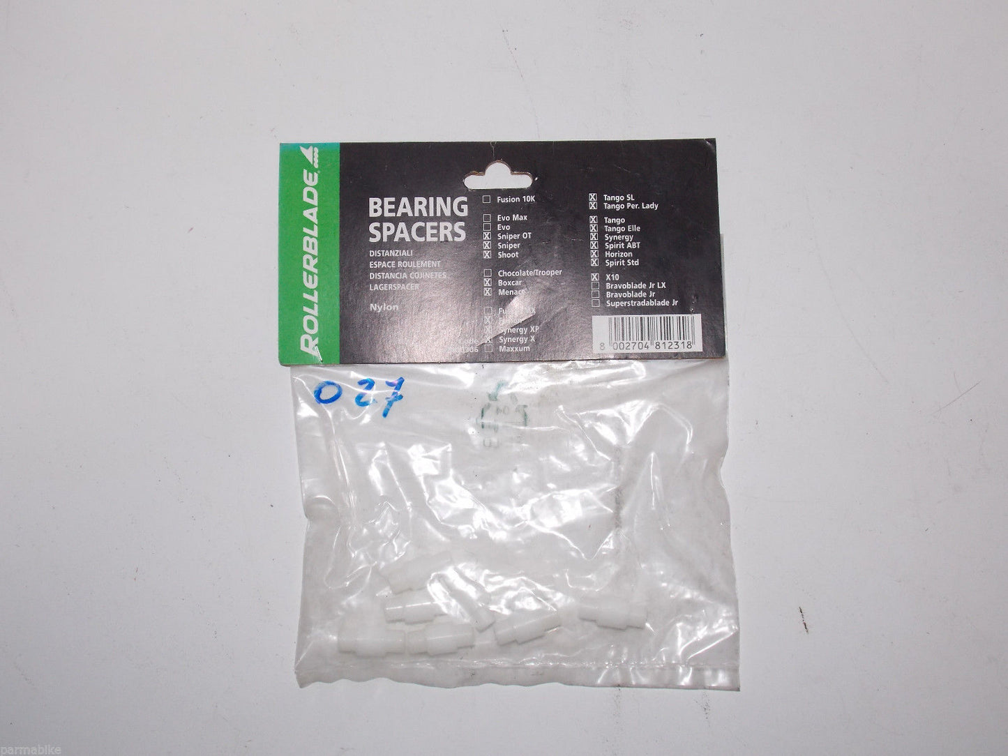 90'S ROLLERBLADE BEARING NYLON SPACERS SET SKATE ROLLER BLADES IN LINE SKATING - MotoRaider