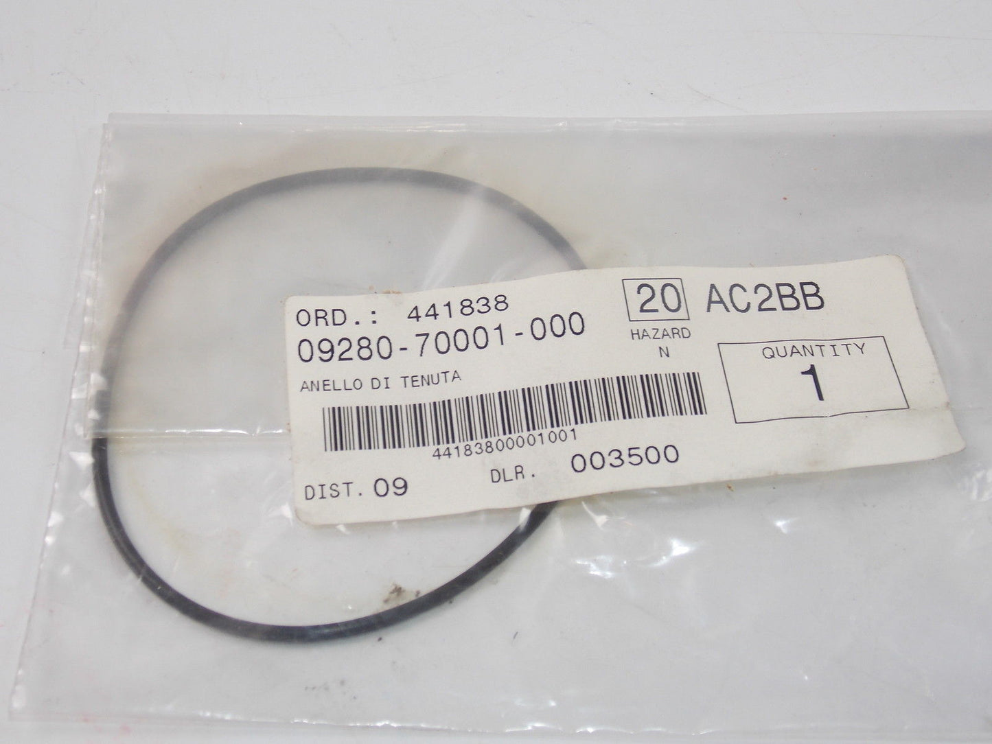 NOS SUZUKI 1977-1983 1985 O RING GS400 GS425 GS700 GS750 GS850 09280-70001 - MotoRaider
