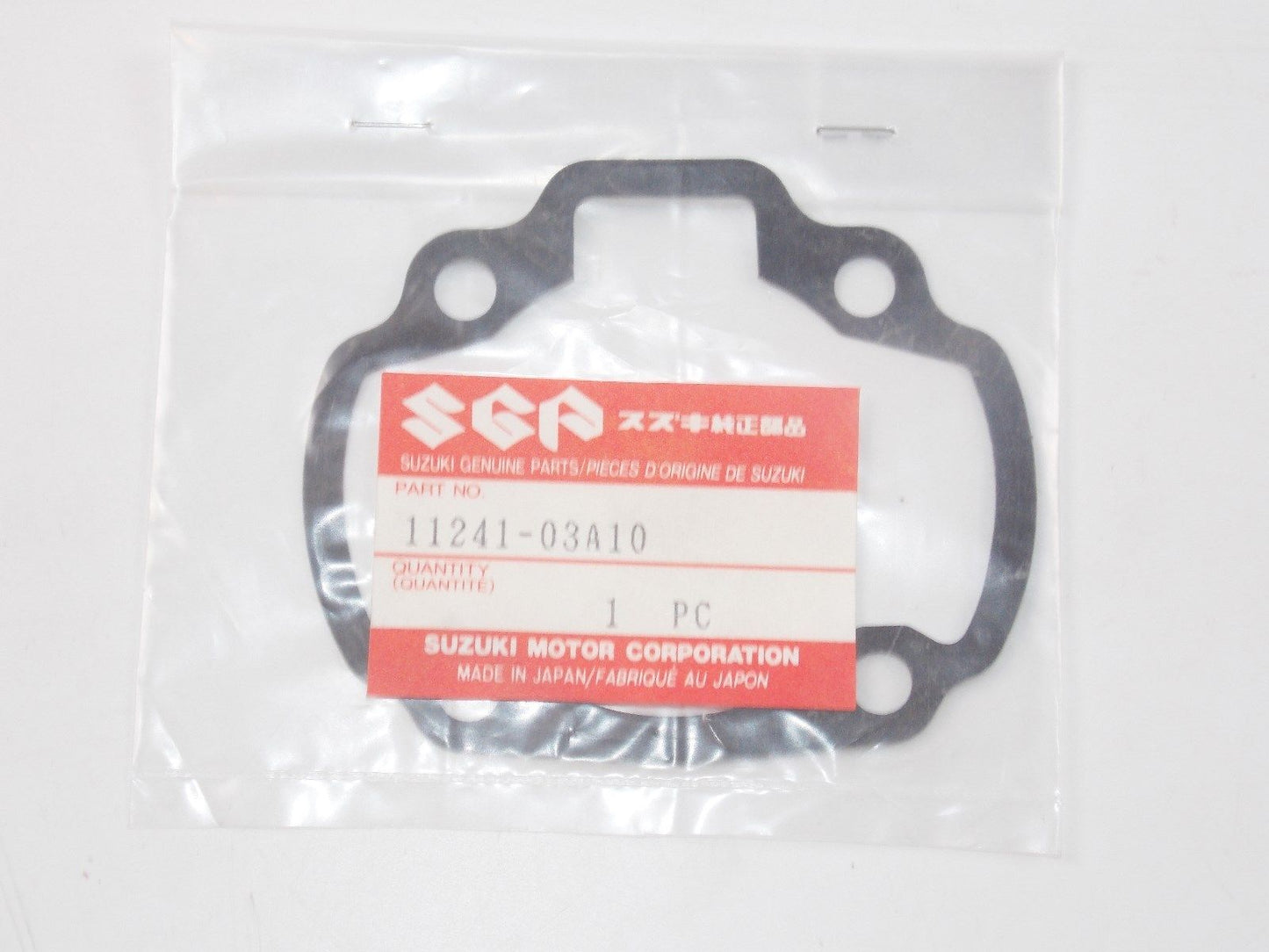 NOS SUZUKI 1991 1992 1993 1994 CYLINDER BASE GASKET AE50 11241-03A10 - MotoRaider
