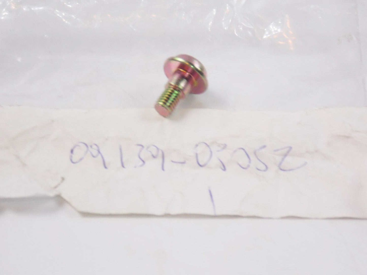 NOS SUZUKI 1992 1994 2000 20001 2003 SCREW 5X11.8 VL125 AH75 AH50 09139-05052 - MotoRaider