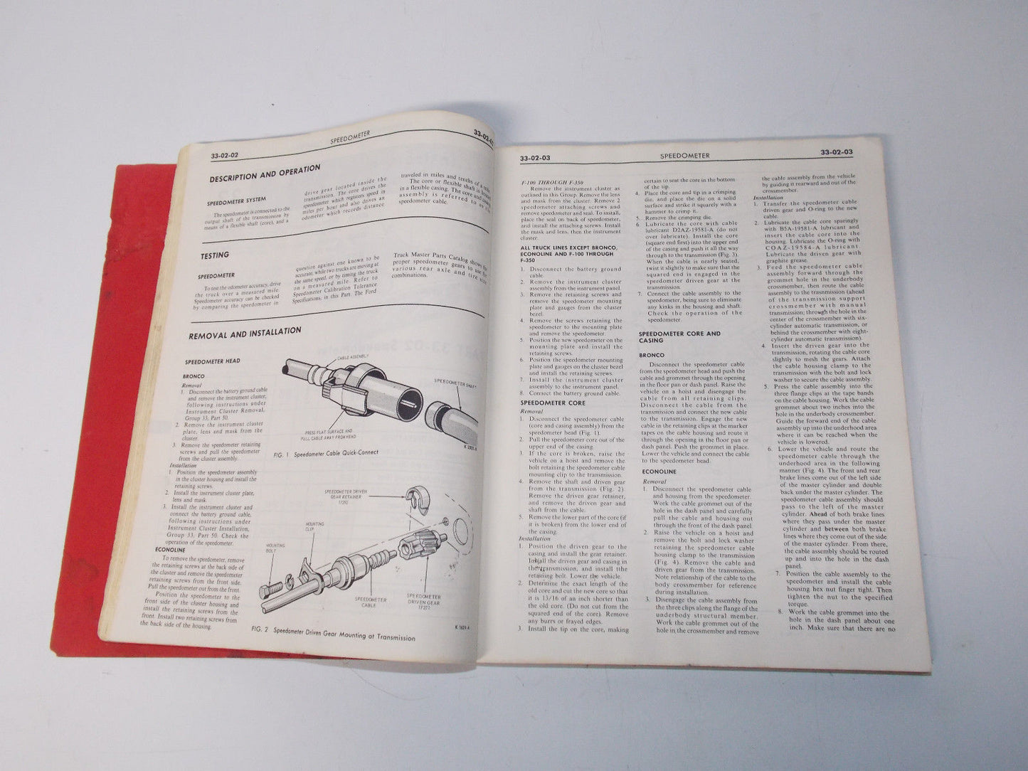 1973 FORD TRUCK WORKSHOP BOOK MANUAL ELECTRICAL BODY F50 ECONOLINE PICKUP E300 - MotoRaider