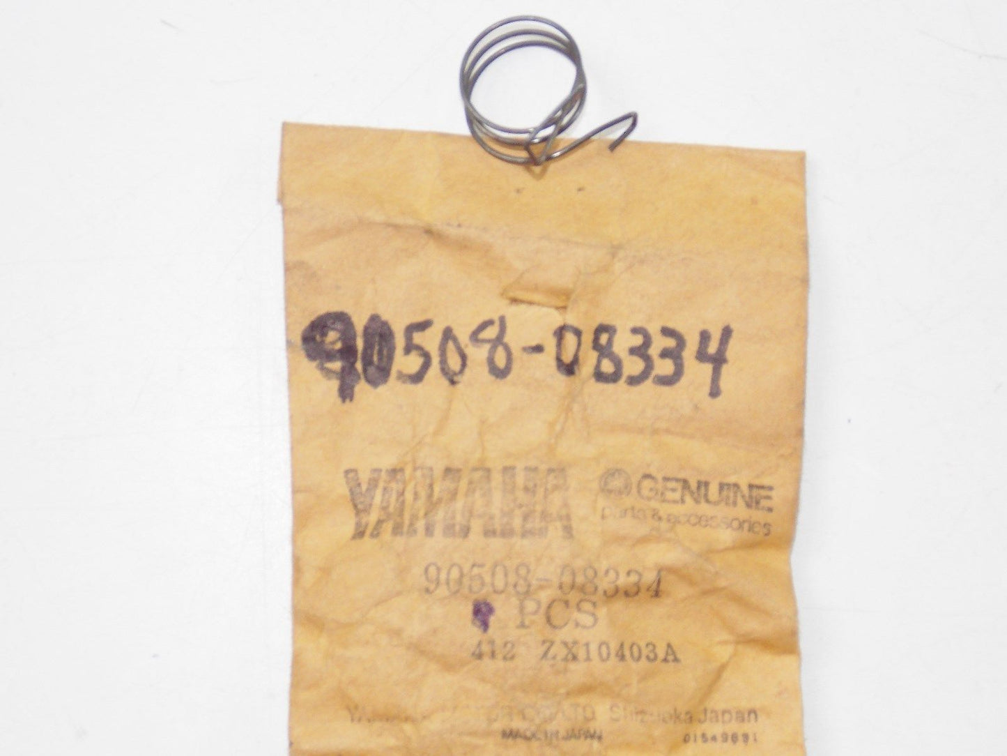 NOS YAMAHA 1976-1981 TORSION SPRING YZ250 DT250 XT500 SR500 TT500 90508-08334 - MotoRaider