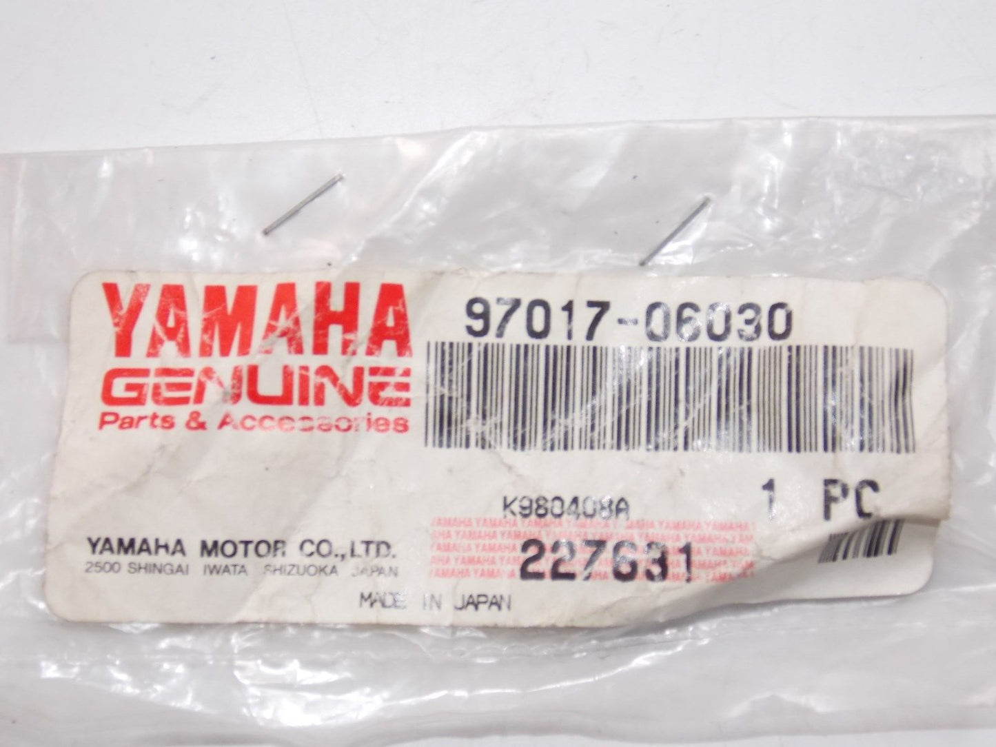 NOS YAMAHA 1996-2013 HEXAGON BOLT YFM350 VX800 VT480 RXW10 PZ50 97017-06030 - MotoRaider