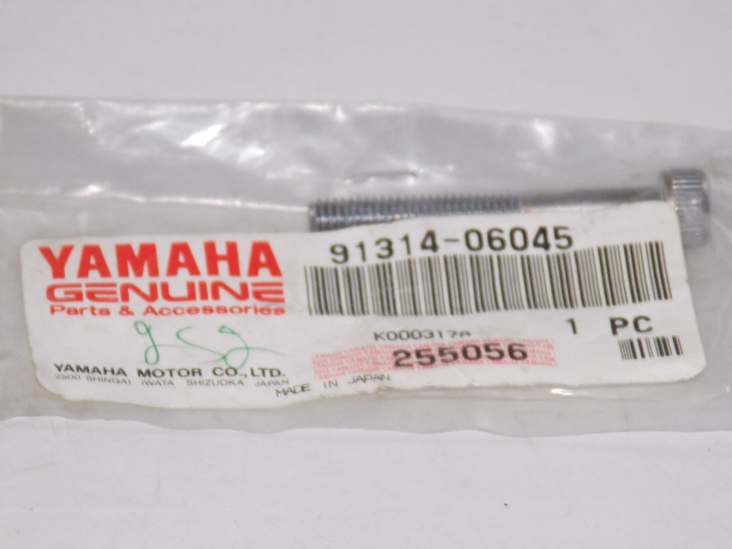 NOS YAMAHA 1995-2013 SOCKET HEAD BOLT XV535 XVZ13 YZF750 XVS1100 91314-06045 - MotoRaider