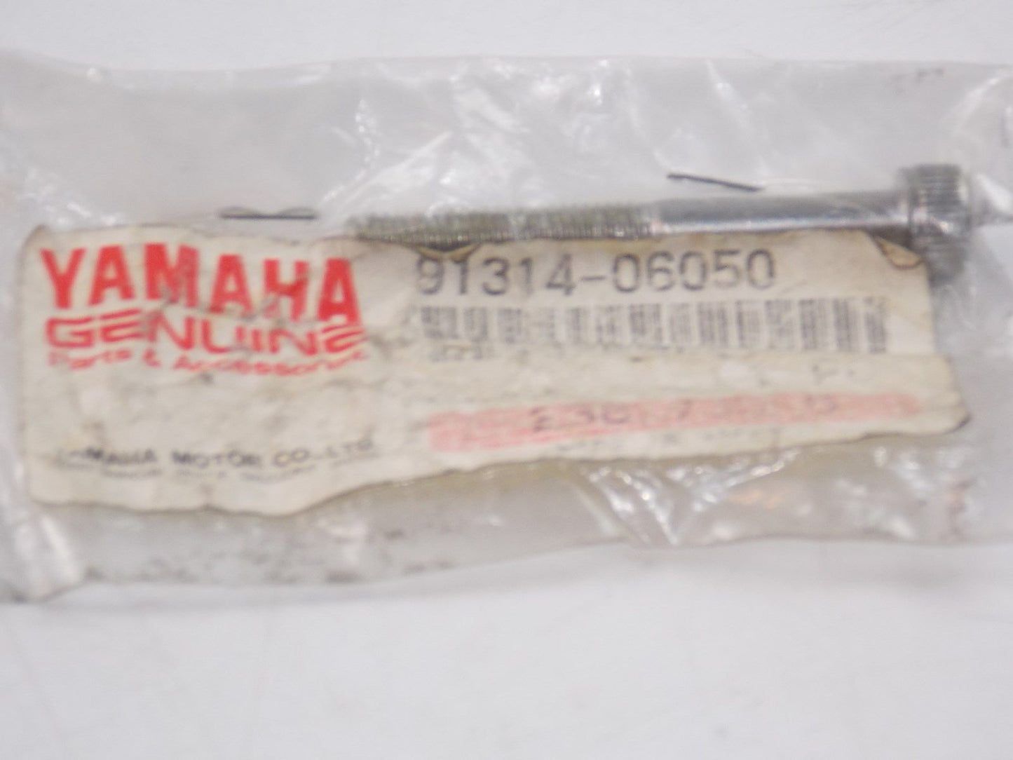 NOS YAMAHA 1995-2013 SOCKET HEAD BOLT YFZ450 XV750 VMX12 XVS1100 91314-06050 - MotoRaider
