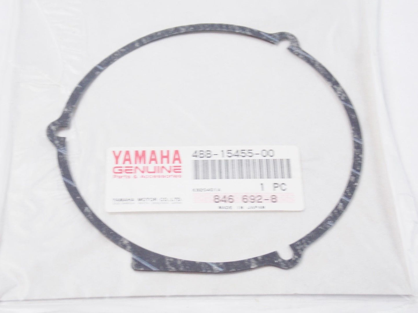 NOS YAMAHA 1980 1981 1982 1983 1985 1986 GASKET 1 XJ650 750 700 4BB-15455 - MotoRaider