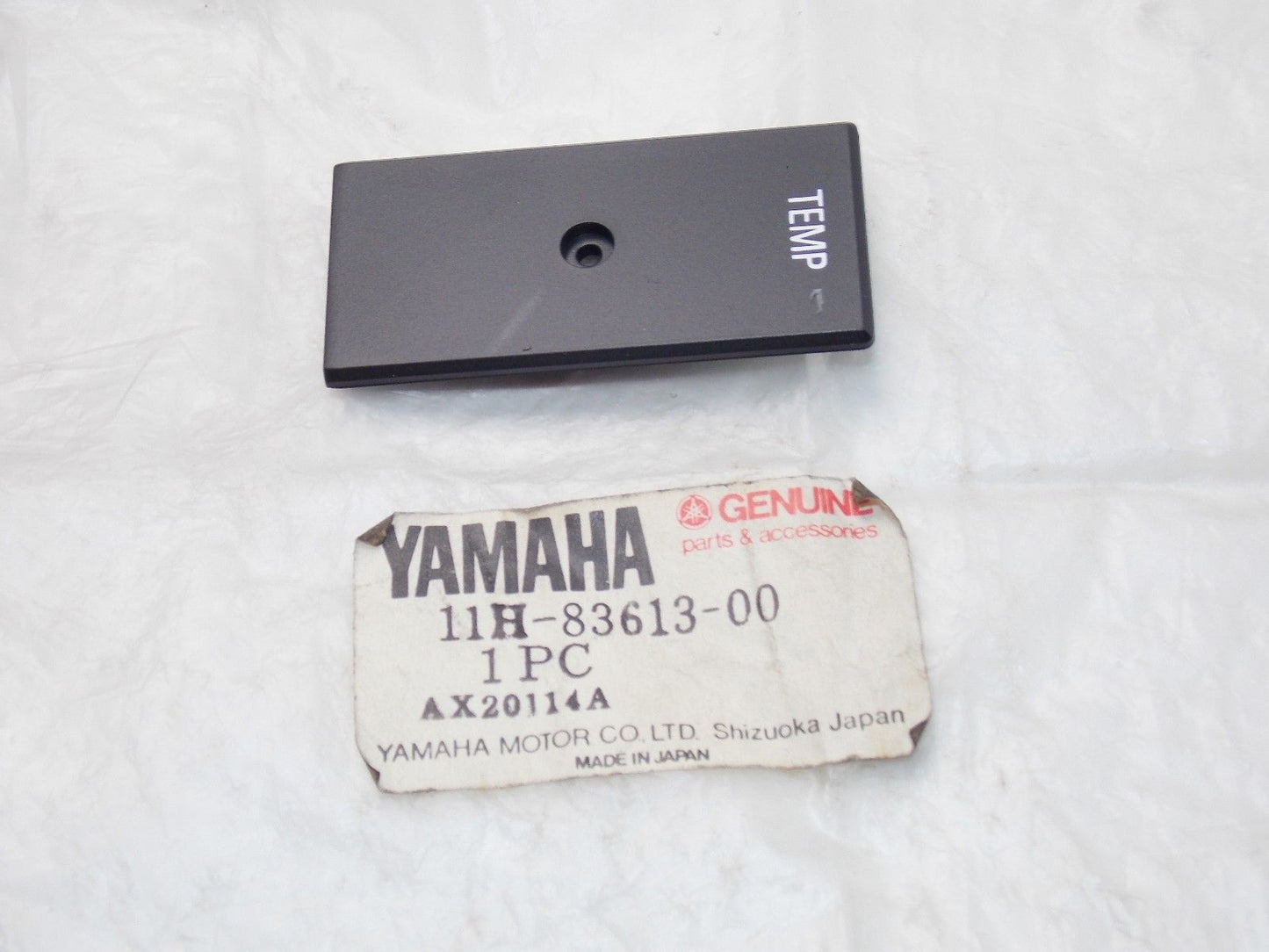 NOS YAMAHA 1982 METER PANEL XZ550 11H-83613 - MotoRaider