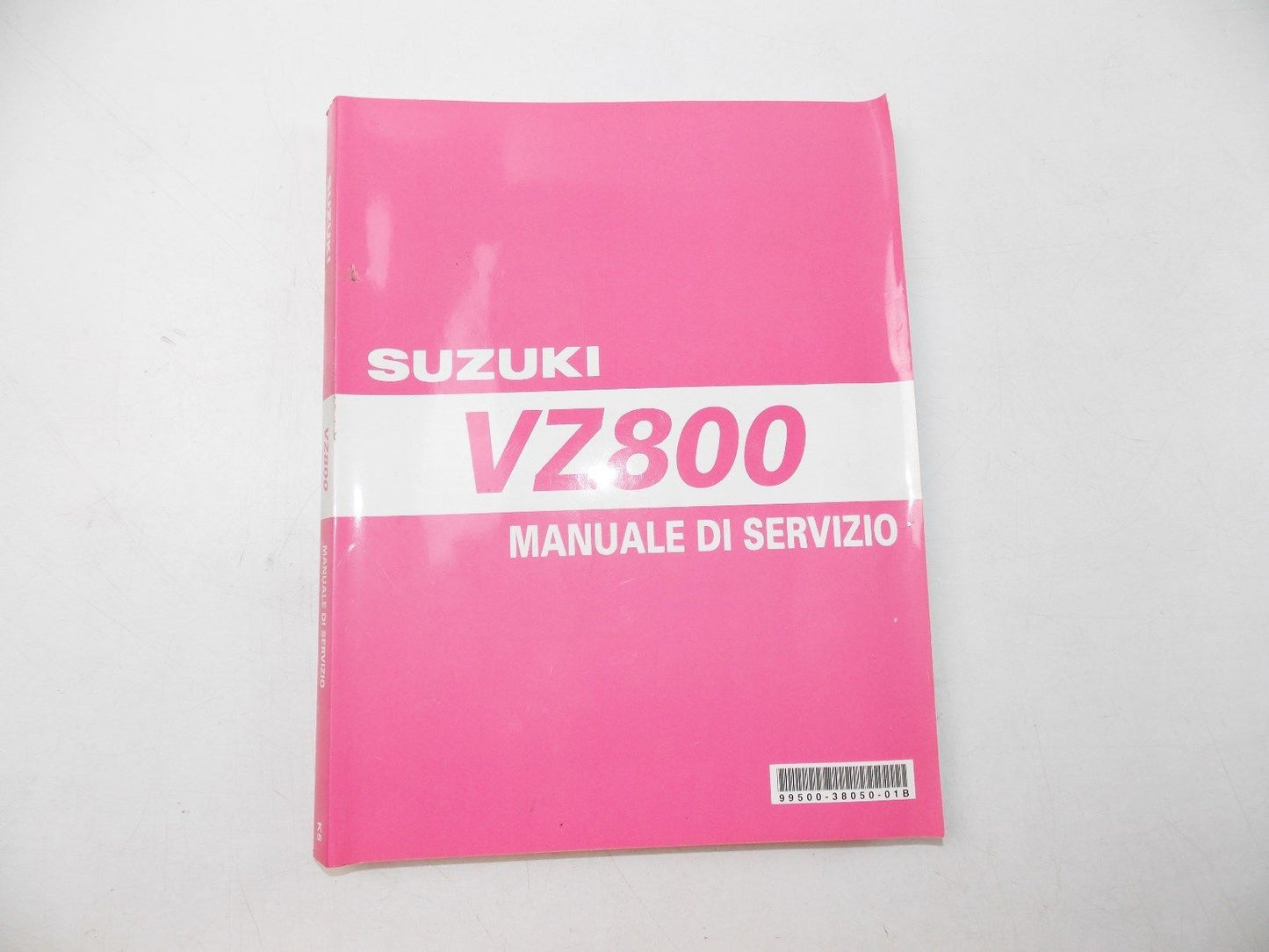 NEW SUZUKI 2004 SERVICE MANUAL VZ800 IN ITALIAN 99500-38050-01B - MotoRaider