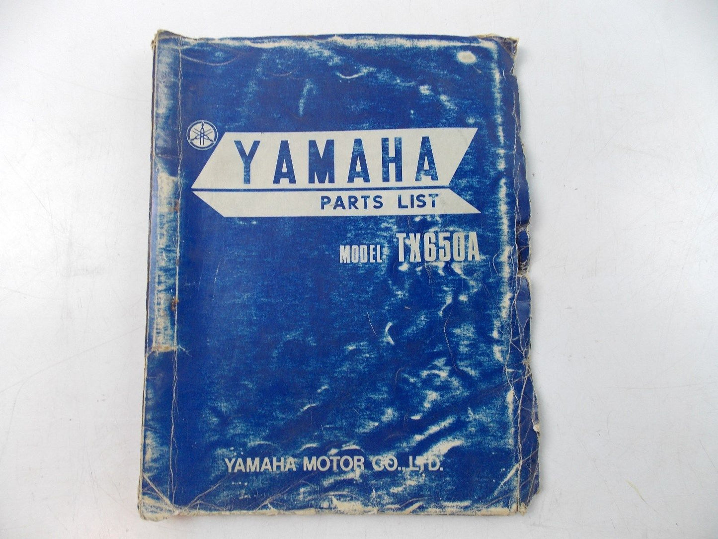 USED YAMAHA 1973 PARTS LIST MANUAL BOOK TX650A 447-28198-00 - MotoRaider