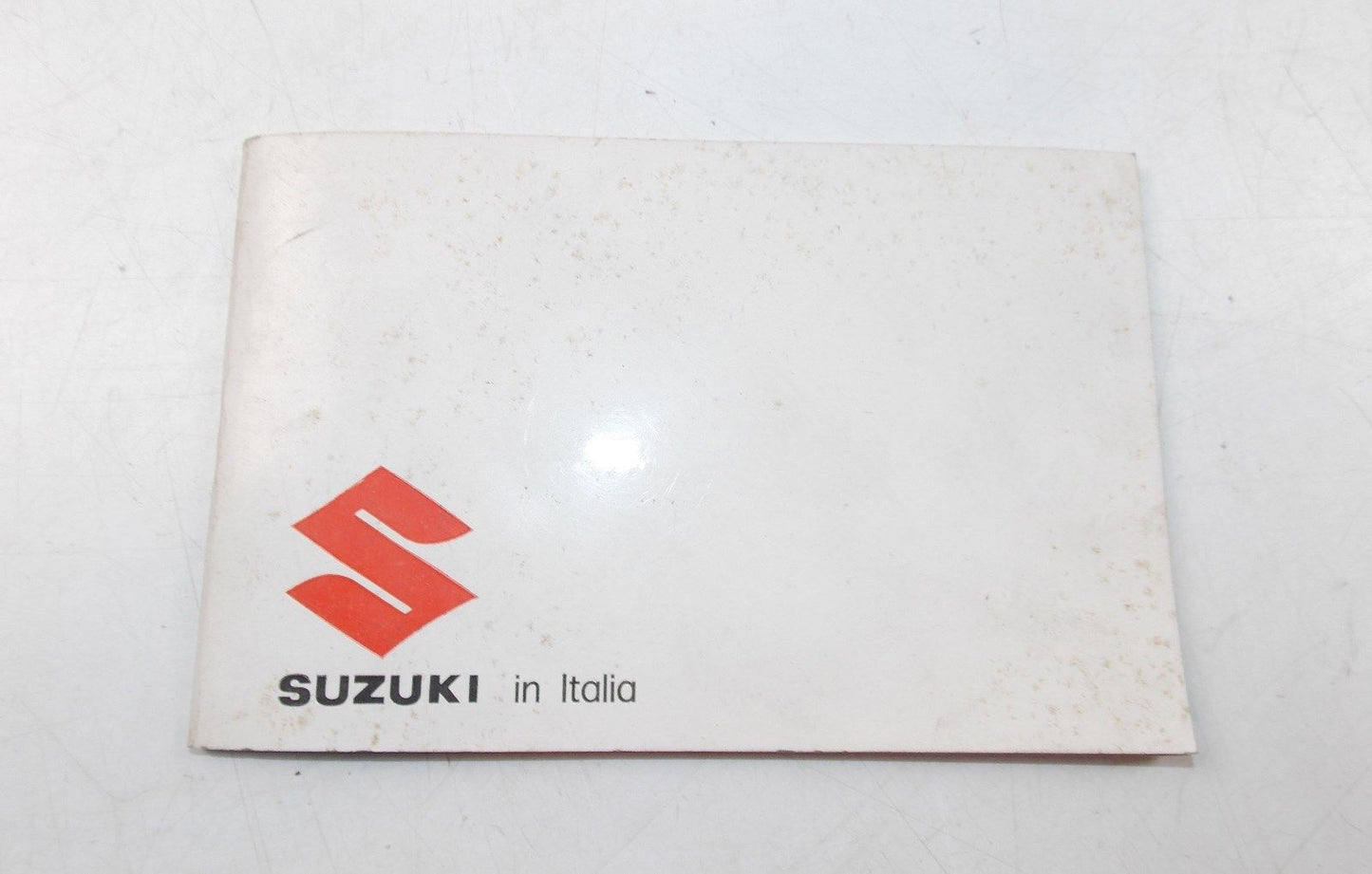 NEW SUZUKI 1970-1980 DEALER LIST BOOKLET ITALIAN - MotoRaider