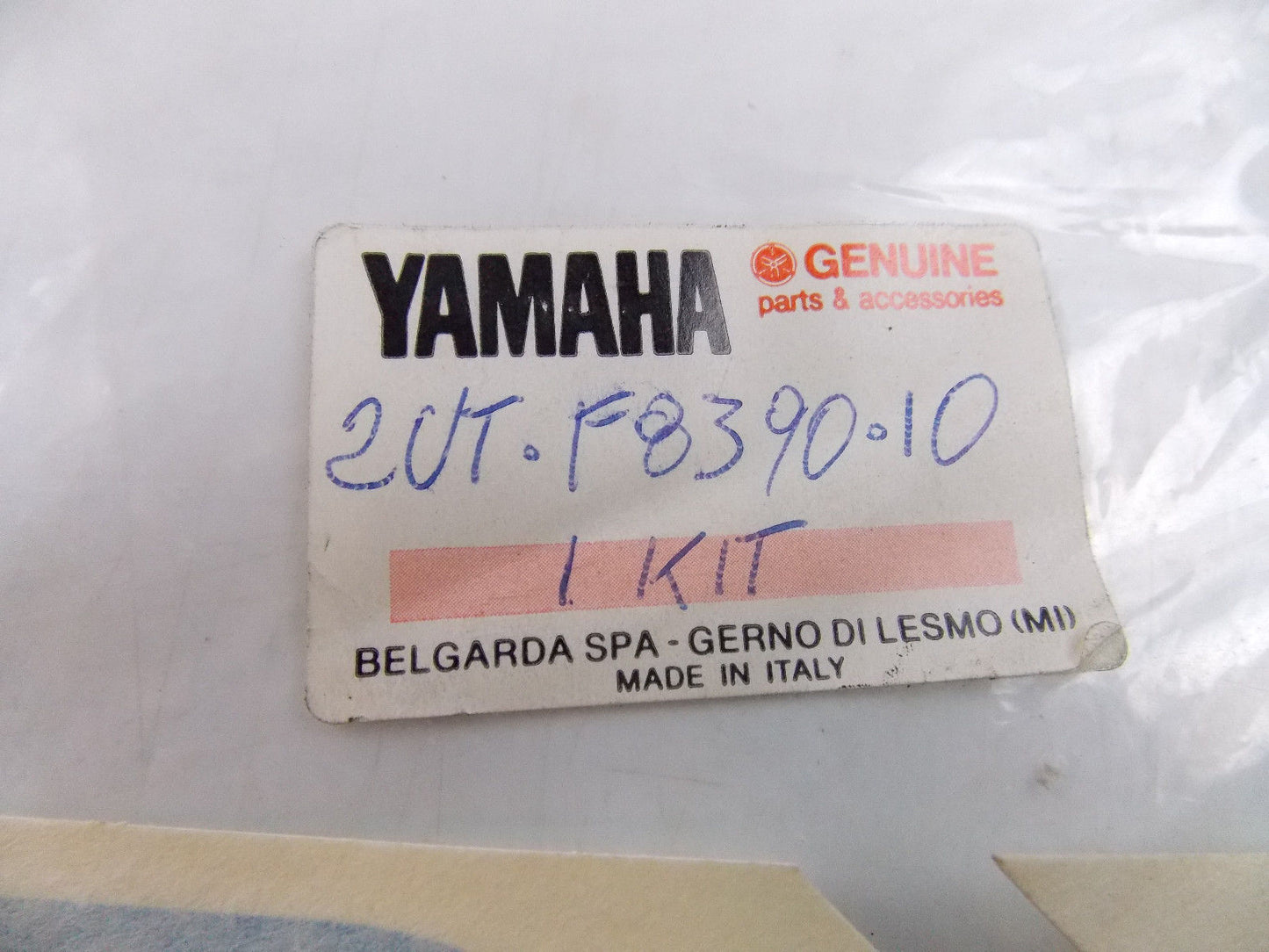 NOS GENUINE OEM YAMAHA STICKER DECAL MARK SET 2UT-F8390-10 - MotoRaider