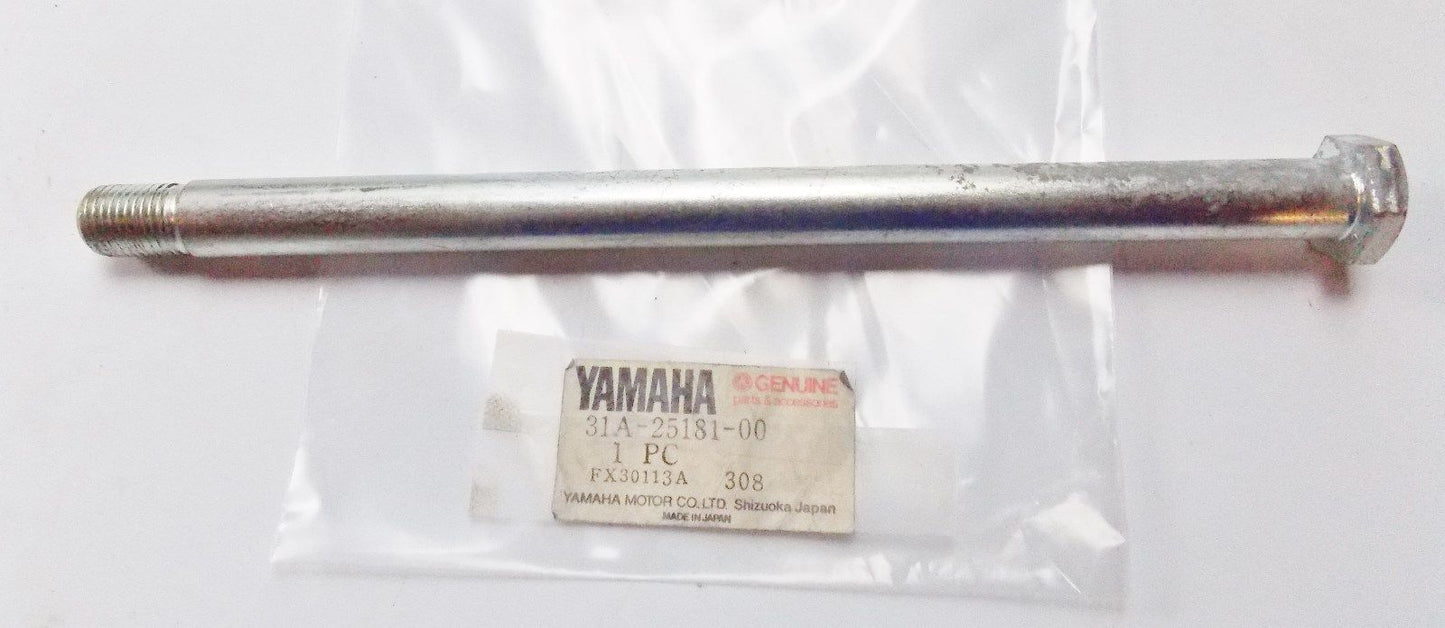 N0S OEM YAMAHA 1983 WHEEL AXLE XJ900 31A-25181-00 - MotoRaider