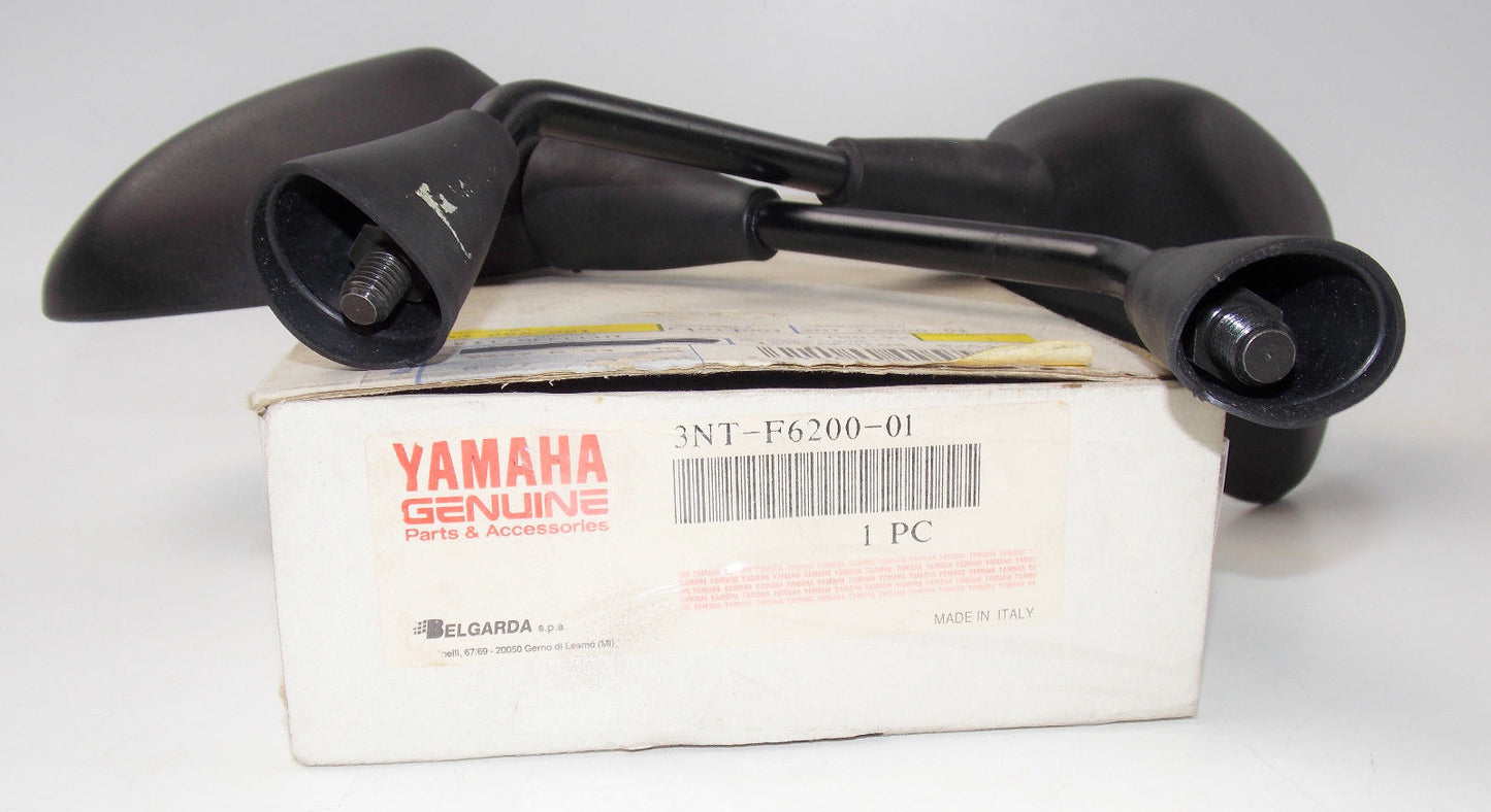 NOS YAMAHA MBK SCOOTER 1990 1995 CT50 RIGHT LEFT REARVIEW MIRROR 3NT-F6200-01 - MotoRaider