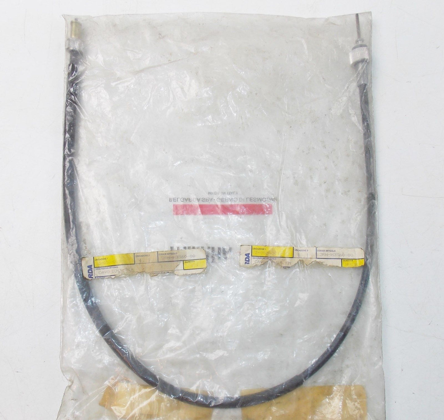 NOS YAHAMA 1987 1991 TACHOMETER CABLE ASSY TZR125 2RN-H3560-00 - MotoRaider