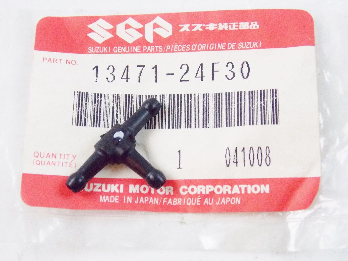 NOS SUZUKI 1999-2015 T JOINT GSX-R750 GSX1300 VL800 AN650 13471-24F30 - MotoRaider