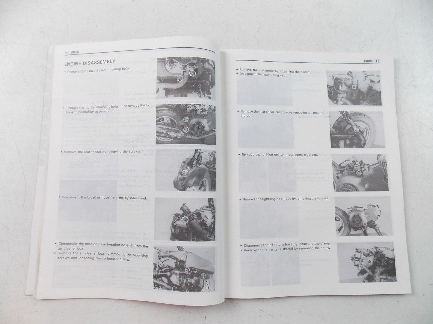 NOS SUZUKI 0CT. 1994 SERVICE MANUAL SHOP BOOK AN125 99500-31040-01E - MotoRaider