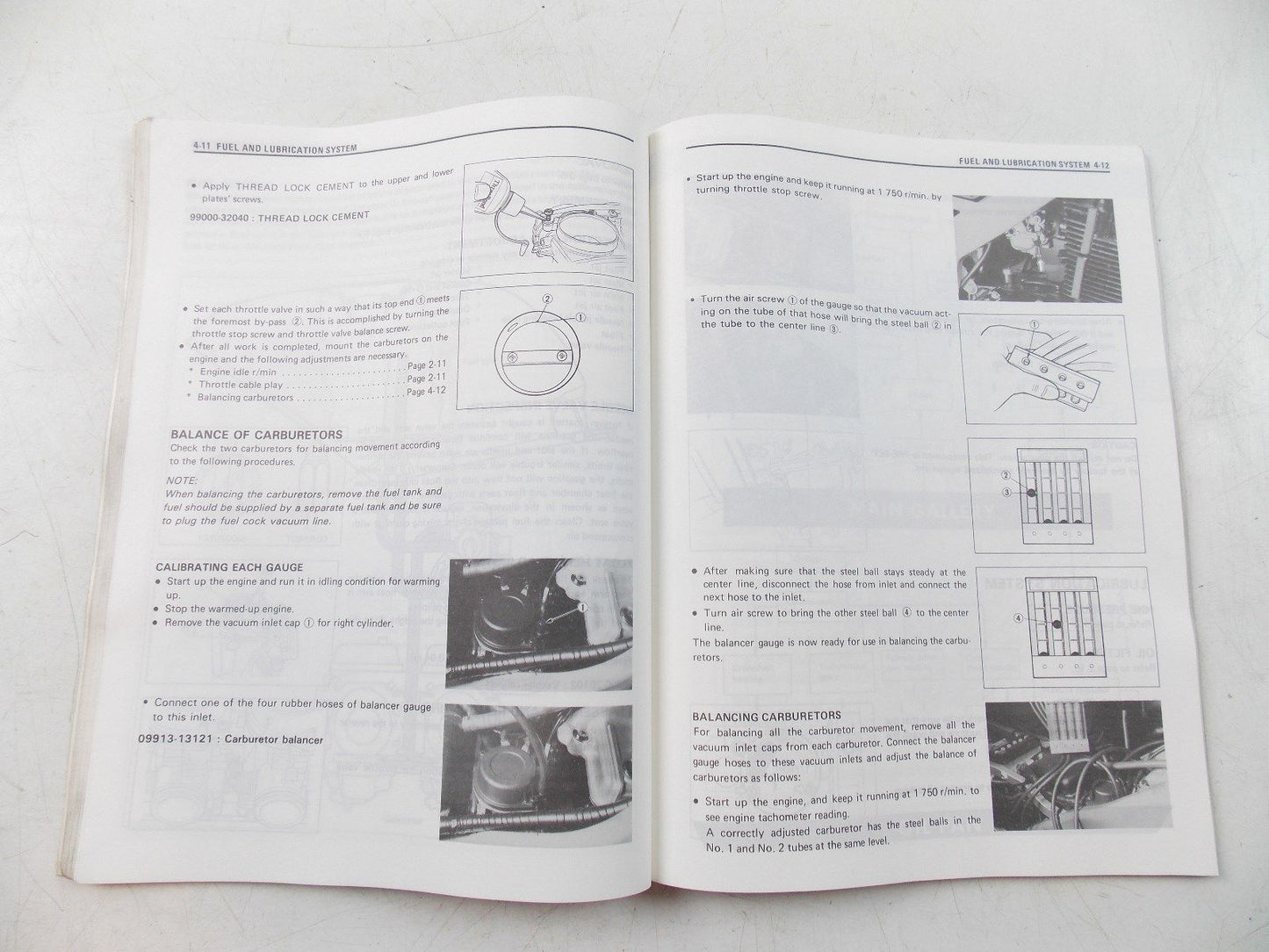 NOS SUZUKI MARCH 1989 SERVICE MANUAL GS500E 99500-34060-01E - MotoRaider