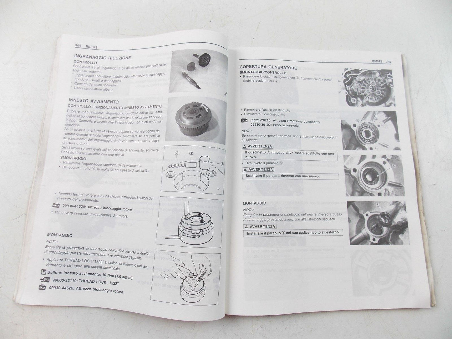 NOS SUZUKI DECEMBER 1998 SERVICE MANUAL UC125 99500-31120-01B - MotoRaider