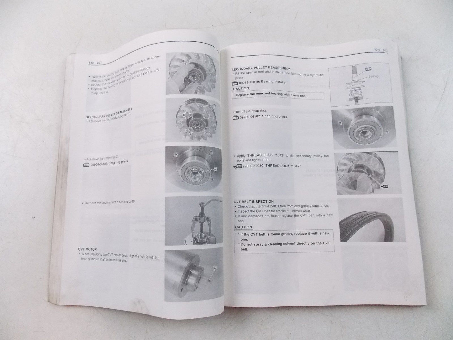 NOS SUZUKI JULY 2002 SERVICE MANUAL AN650 99500-36110-01E - MotoRaider