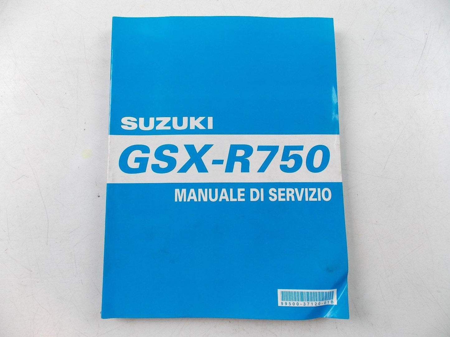NOS SUZUKI FEBRUARY 2004 SERVICE MANUAL GSX-R750 99500-37120-01B - MotoRaider