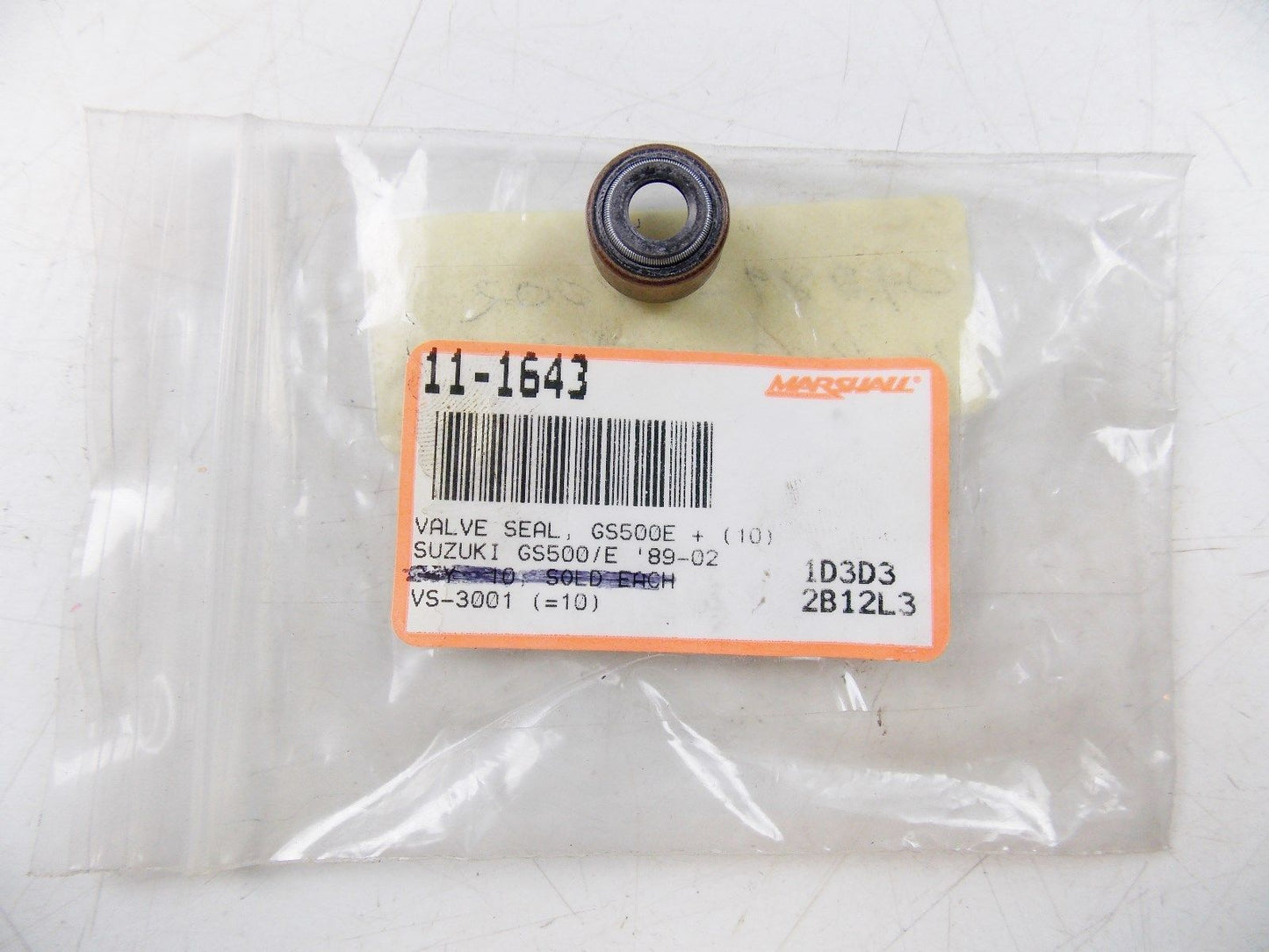NOS SUZUKI 1977-2009/11/14/15 (2) VALVE SEALS GS500 MADE FOR SUZUKI 09289-07002 - MotoRaider