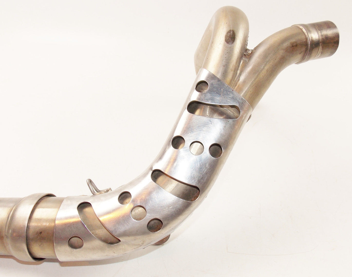 HUSQVARNA TE 310 410 610 ENDURO EXHAUST 20215 20220 STAINLESS STEEL PIPE MUFFLER - MotoRaider