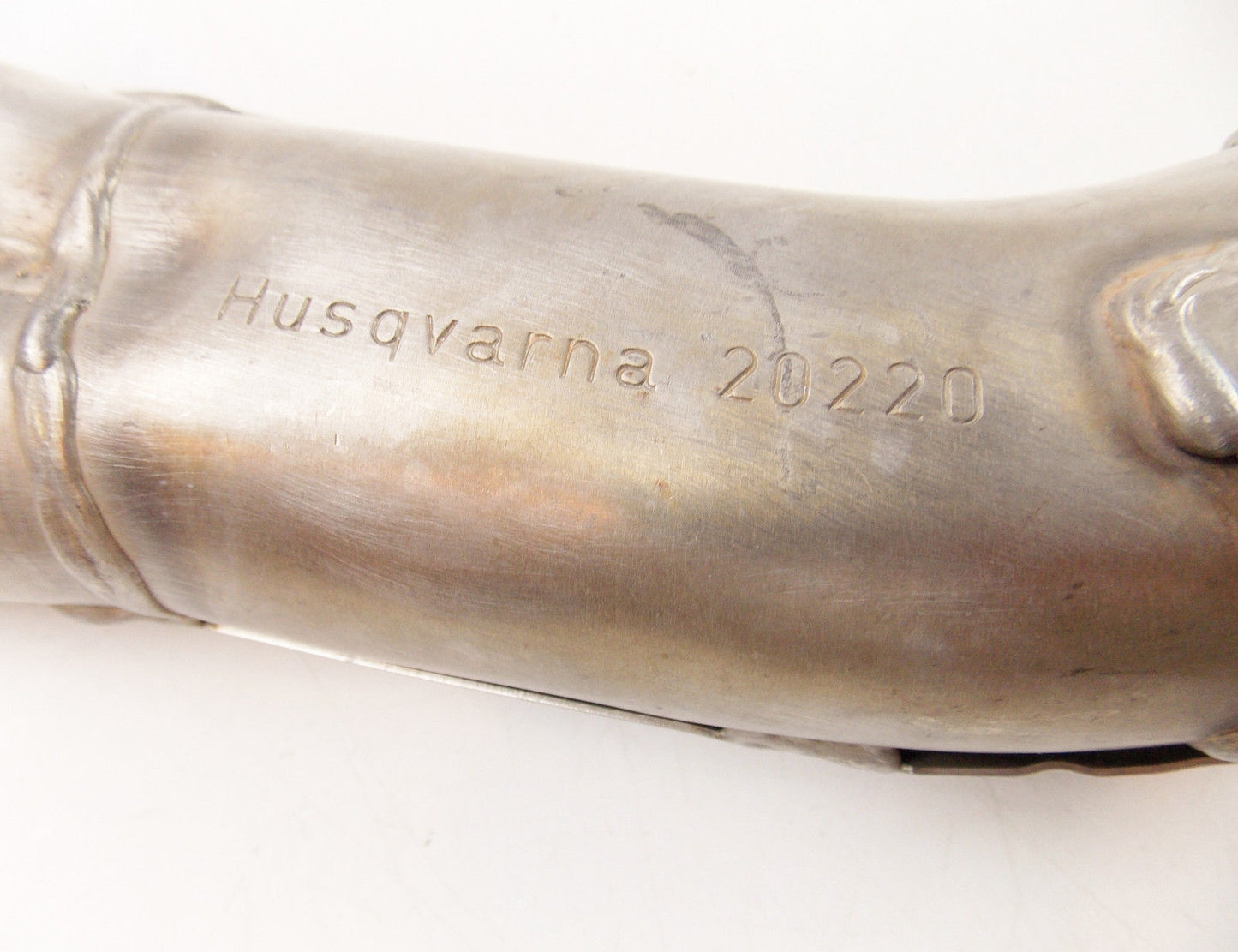 HUSQVARNA TE 310 410 610 ENDURO EXHAUST 20215 20220 STAINLESS STEEL PIPE MUFFLER - MotoRaider