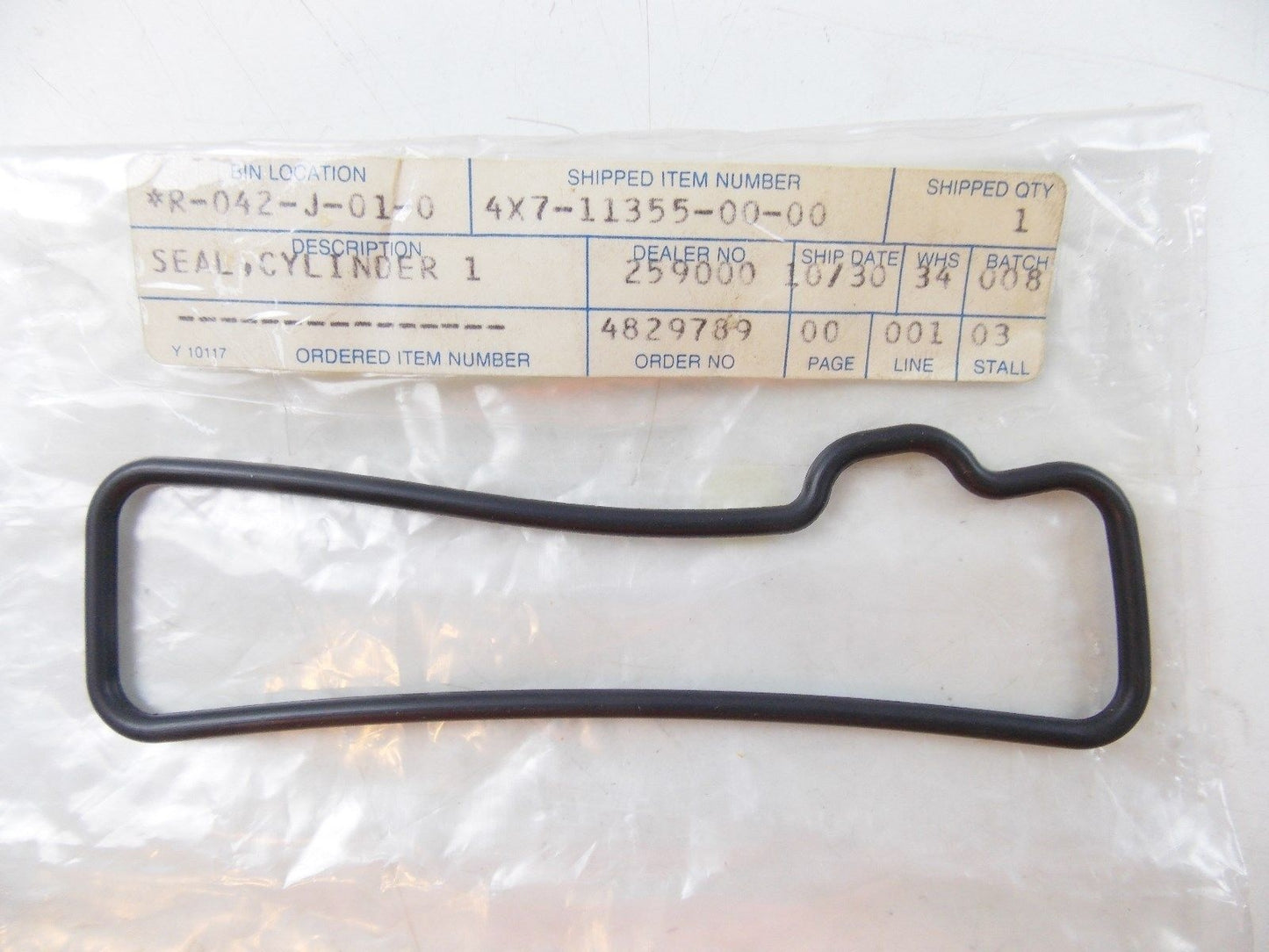 NOS YAMAHA 1981-1987 CYLINDER SEAL XV750 XV920 XV700 4X7-11355-00 - MotoRaider