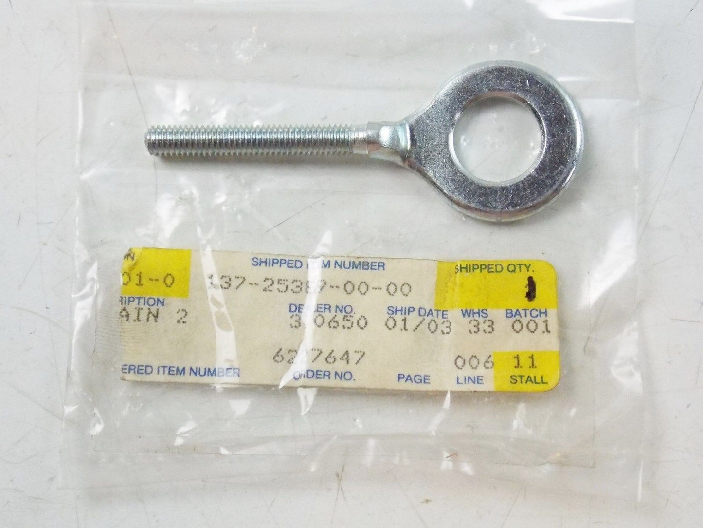 NOS YAMAHA 1964 1966 1986-1990 WHEEL CHAIN PULLER 2 YA6 BW80 137-25389-00 - MotoRaider