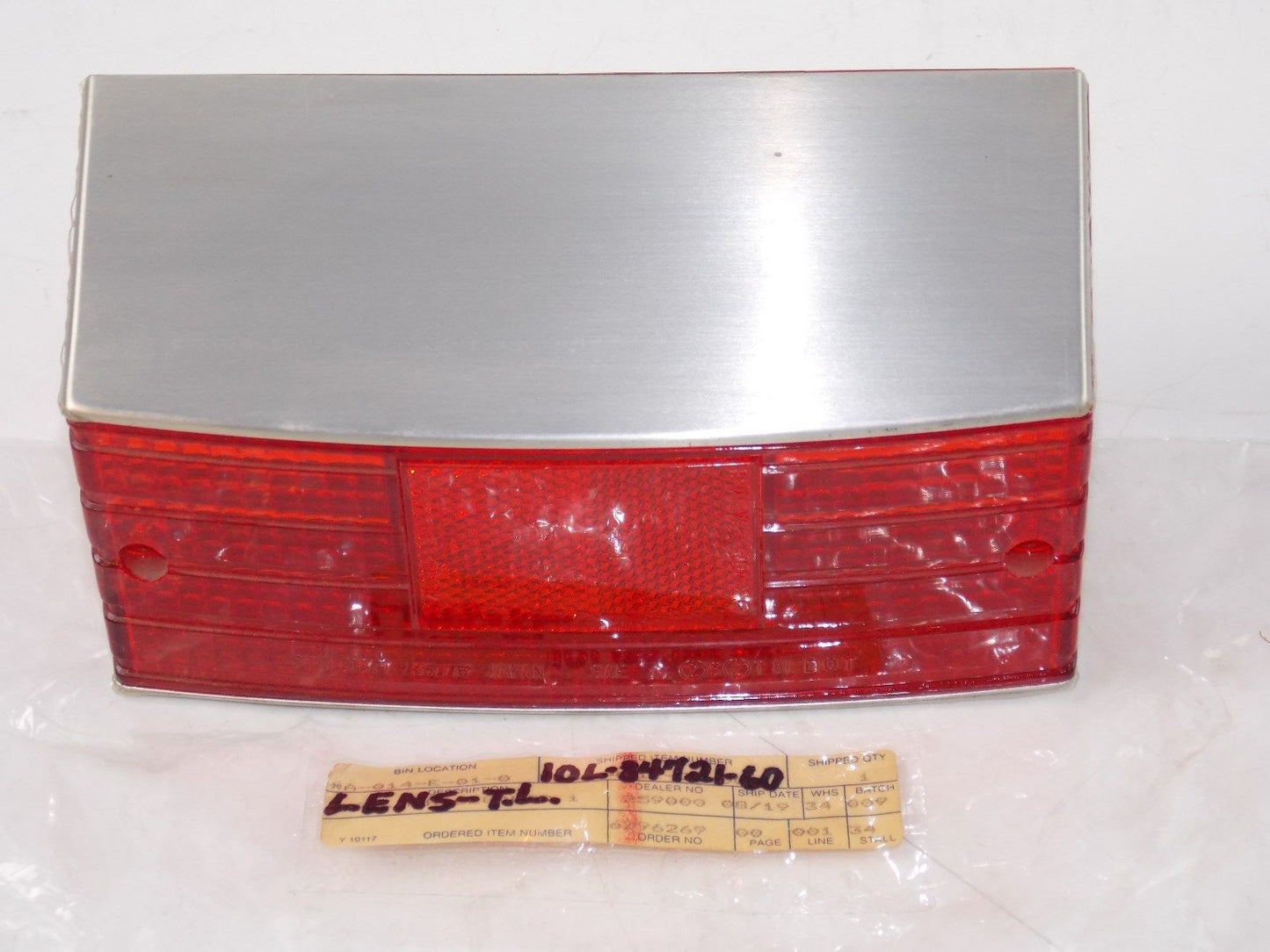 NOS YAMAHA 1982 1983 1985 TAILLIGHT LENS XV920 XC180 10L-84721-60 - MotoRaider