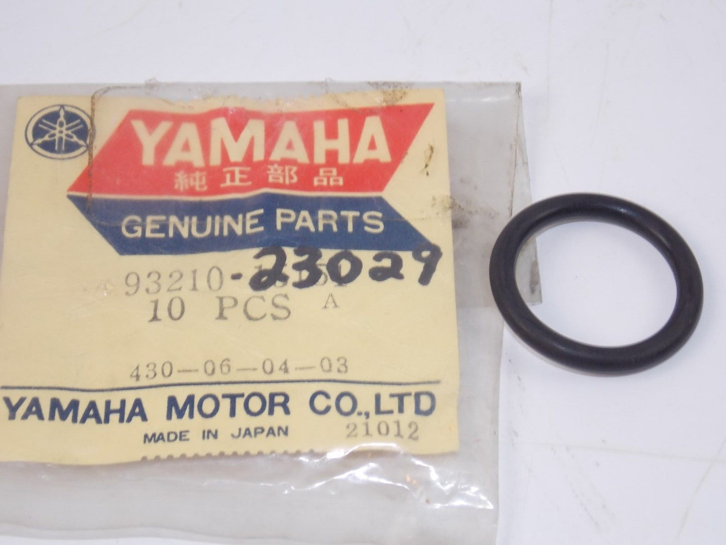 NOS YAMAHA 1963-1972 O-RING YG1 YJ1 YJ2 YL2 G6 93210-23029 - MotoRaider