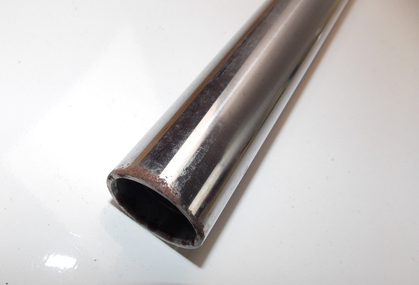 NOS 1970'S PAIOLI FRONT FORK SUSPENSION INNER TUBE HONDA 400 D=33mm L=560mm - MotoRaider