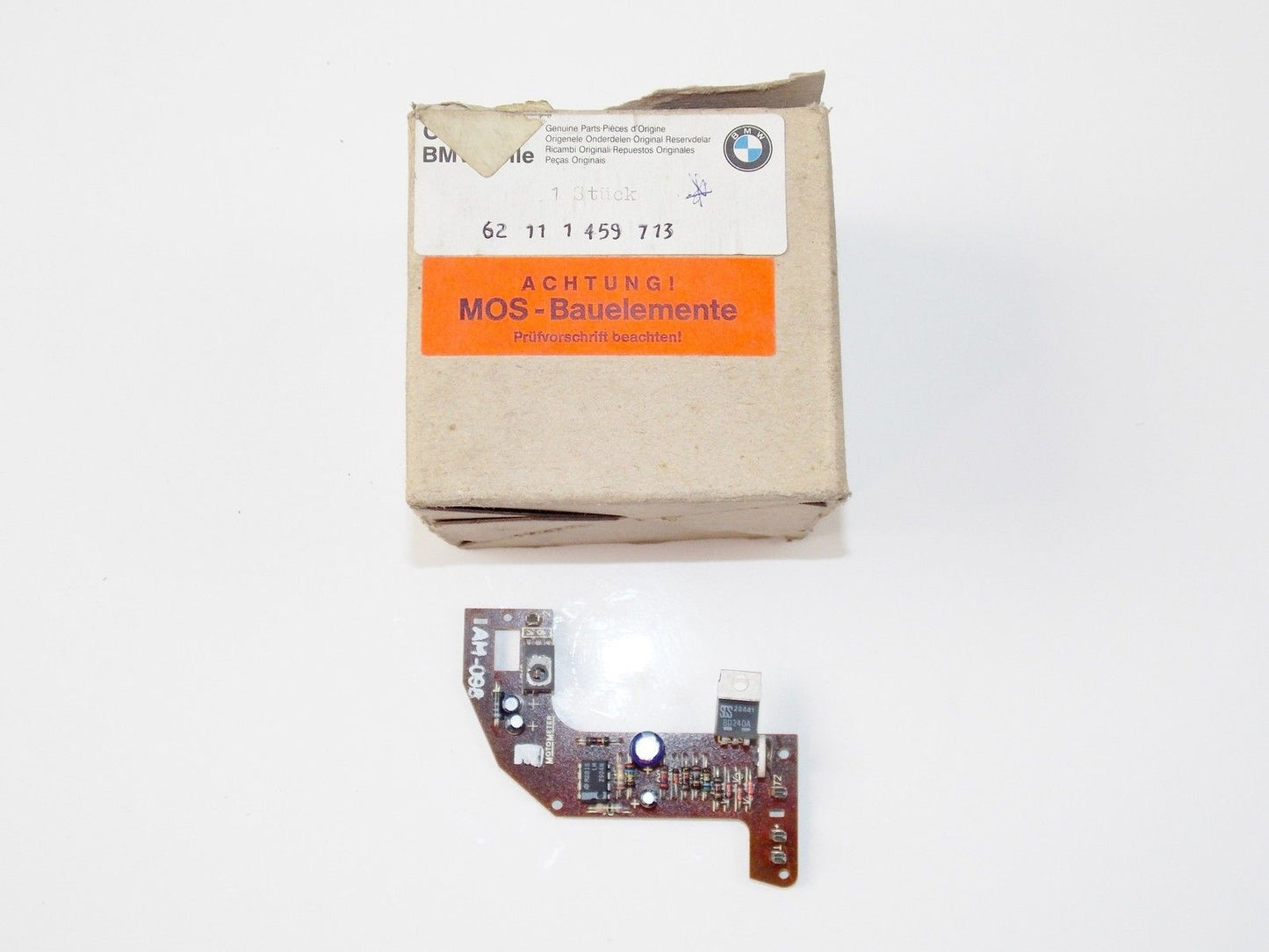 NOS OEM BMW 84-90 K100/LT/RS/ST K75/RT/C/S PRINTED CIRCUIT BOARD # 62111459713 - MotoRaider