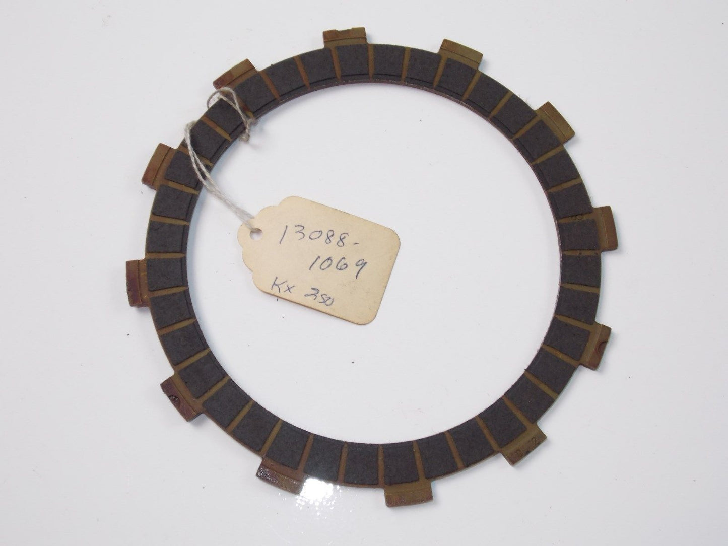 NOS KAWASAKI 1987-2004 FRICTION PLATE KDX250 KXF250 KX250/500 13088-1069 - MotoRaider