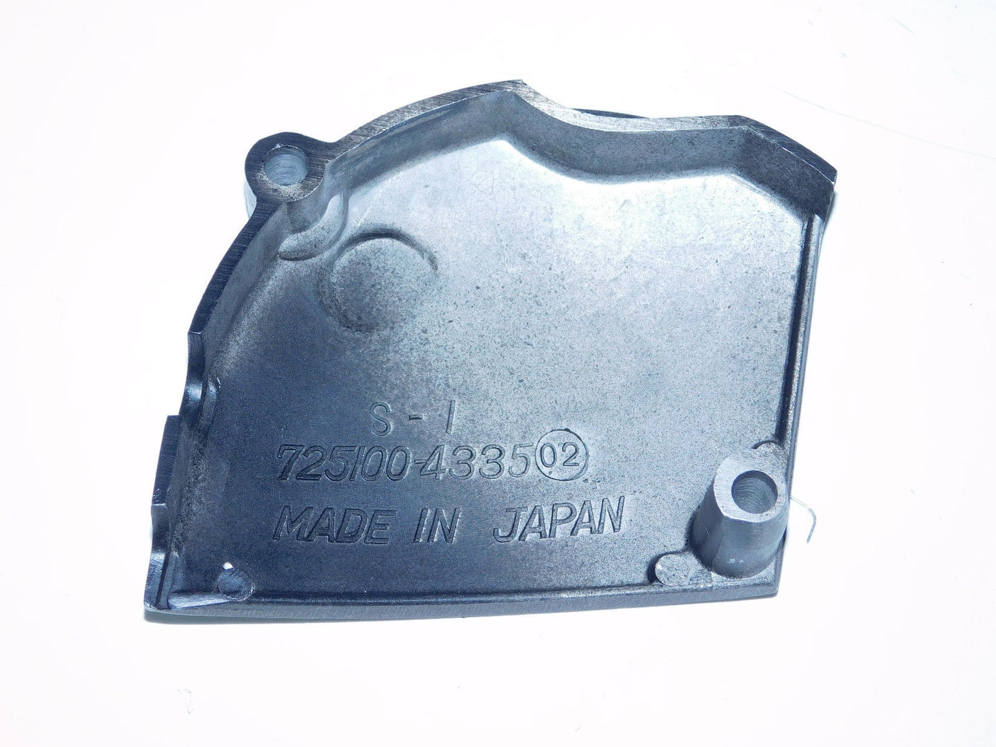 NOS KAWASAKI 1970 G3SS G3TR G31M G4TR G5 OIL PUMP COVER PANEL BLACK 14030-006-21 - MotoRaider