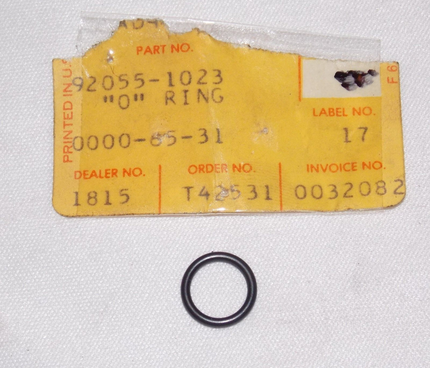 NOS KAWASAKI 1977-2002 FUEL TANK O-RING KZ1000 ZN1100 VN700 ZL600  92055-1023 - MotoRaider