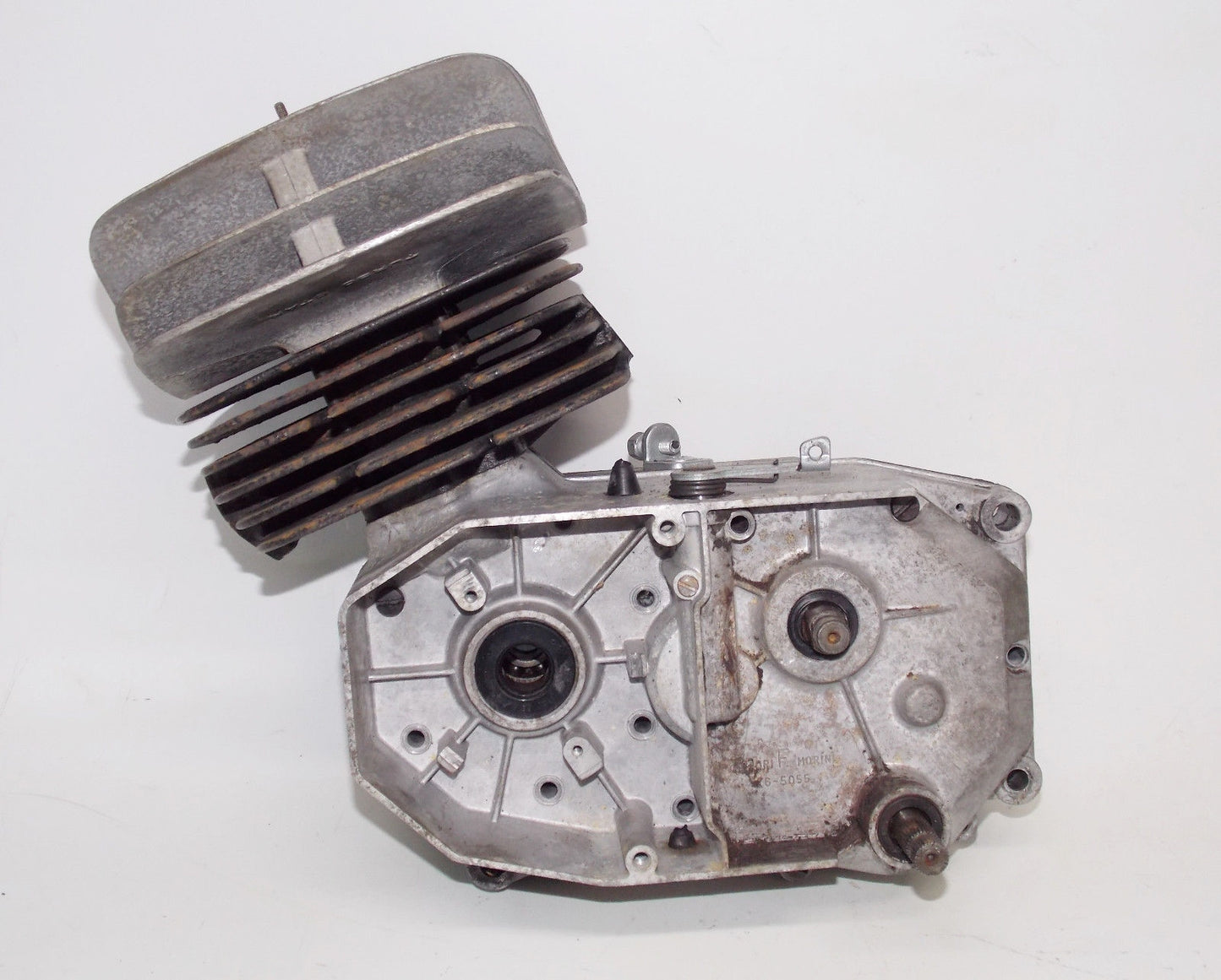 1970's FRANCO MORINI FM 4M-R 50cc MOTOR JUG TOP END ENGINE CASES CLUTCH GEARBOX - MotoRaider