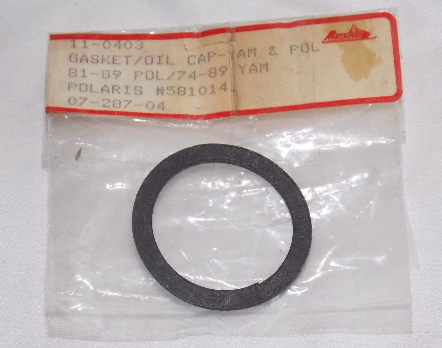 NOS YAMAHA 1974-2009 POLARIS GASKET OIL CAP 581014 - MotoRaider