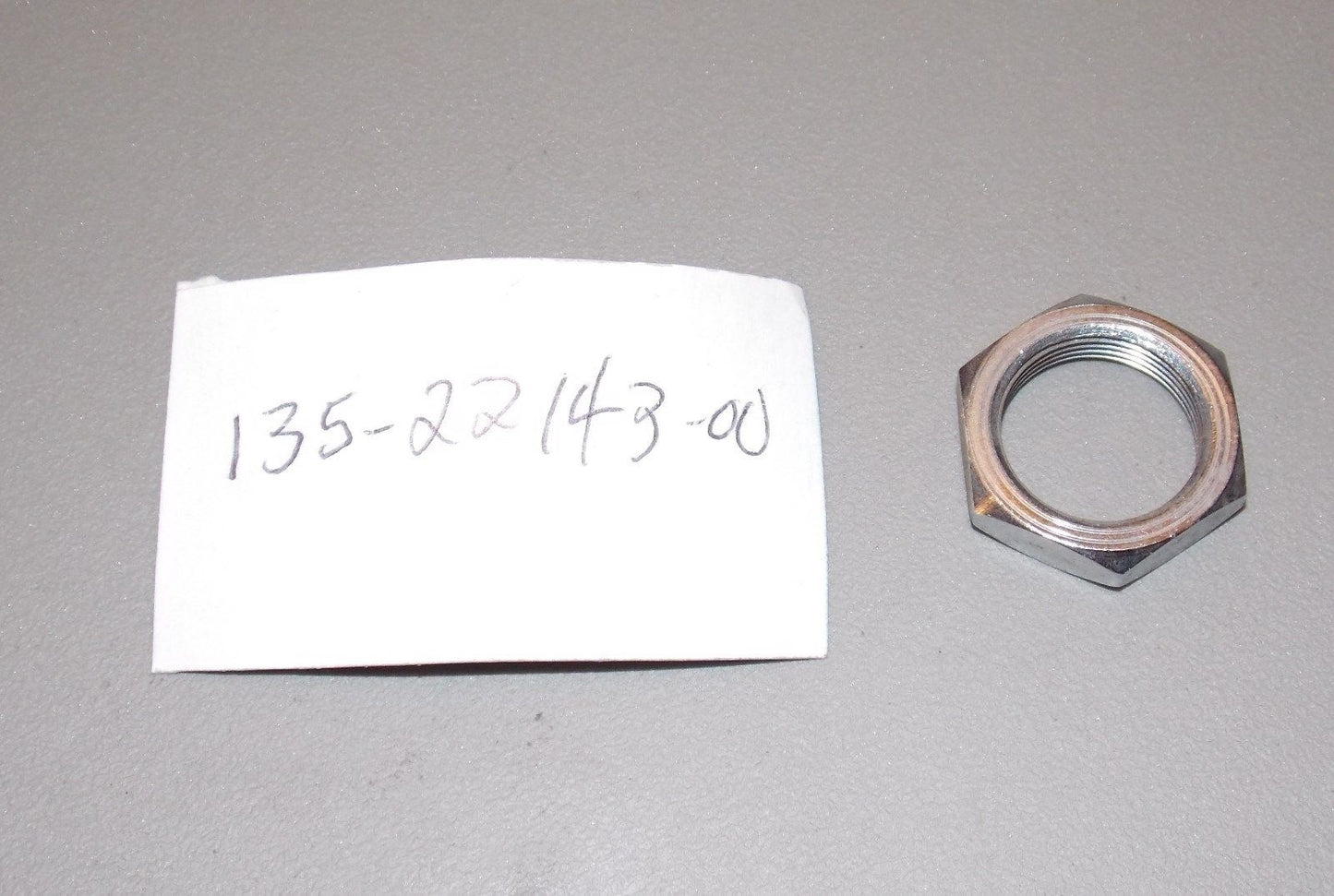 NOS YAMAHA 1962 1963 1964 PIVOT SHAFT NUT YD3 135-22143-00 - MotoRaider