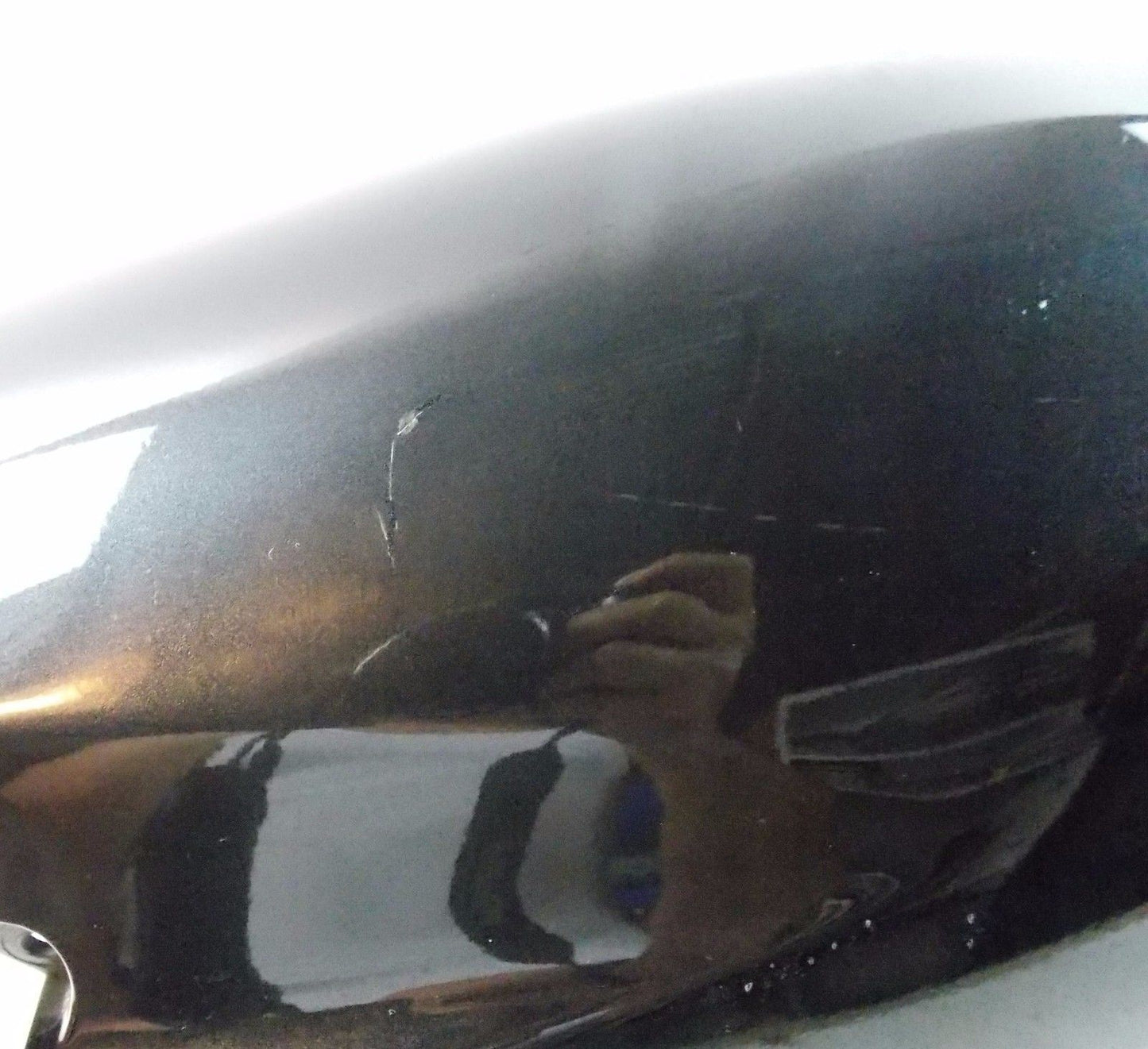 NOS OEM BMW 96-01 850R/1100/1100RT PEARL BLACK FRONT FENDER 46612313620 - MotoRaider