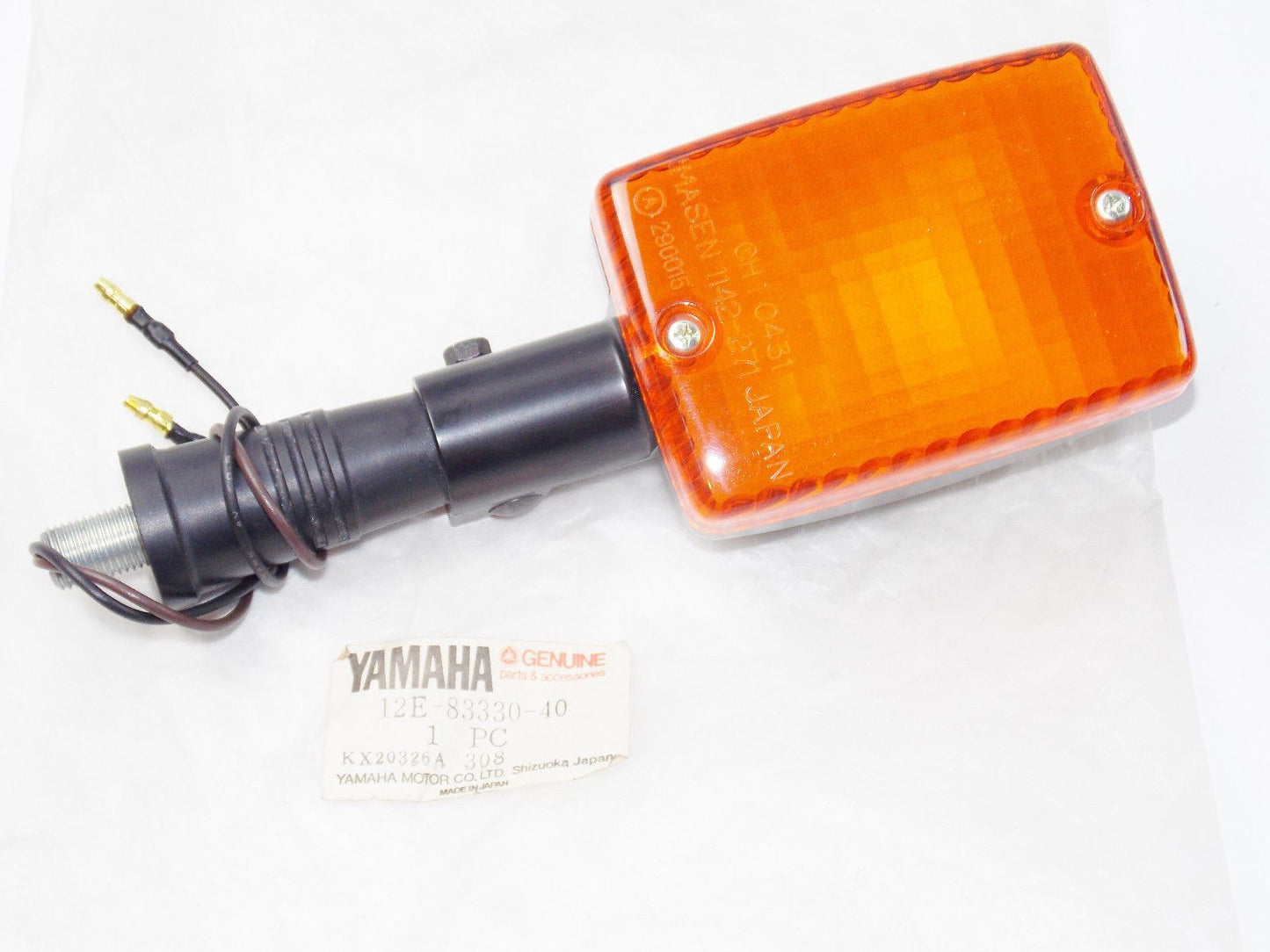 OEM GENUINE YAMAHA 1982 XS400 TURN SIGNAL BLINKER INDICATOR FLASHER 12E-83330-40 - MotoRaider