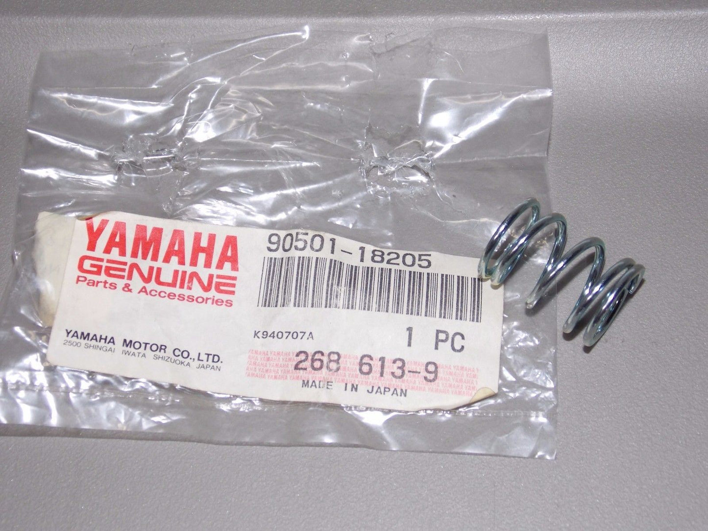 NOS YAMAHA 1974 19771978 1979 1980 COMPRESSION SPRING XS650 TX650 90501-18205 - MotoRaider