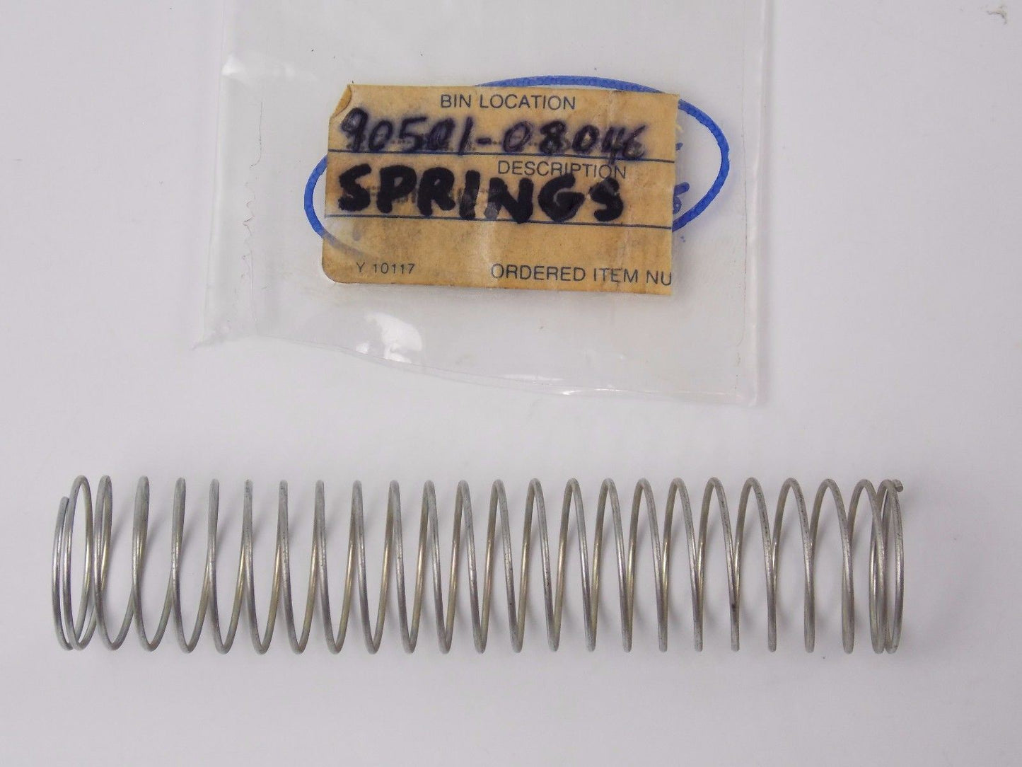 NOS YAMAHA 1970-1980 1984-1999 COMPRESSION SPRING XS1/2/650 TX650 90501-08046 - MotoRaider