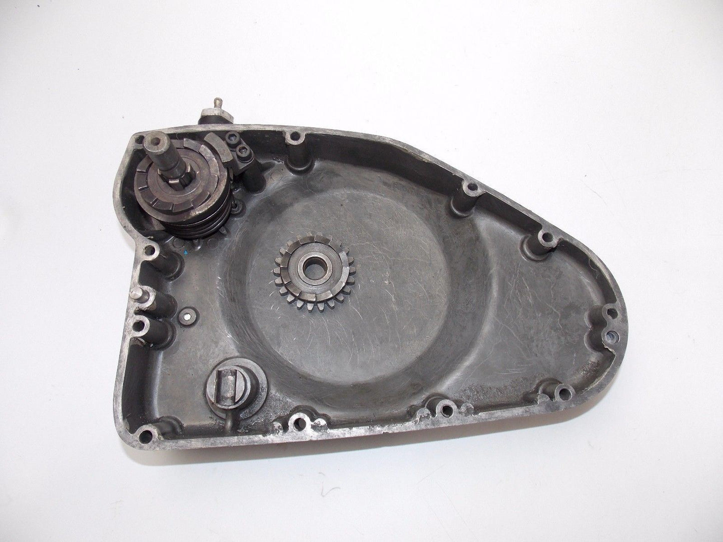 1970's HUSQVARNA 450WR MOTOR ENGINE SIDE COVER WR WATER PUMP CLUTCH LEFT WR 450 - MotoRaider
