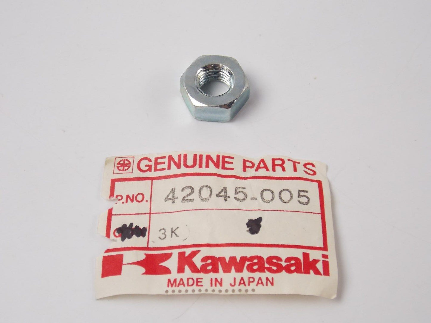 NOS OEM KAWASAKI 1967-2005 NUT 10MM C2 G3/4 H1 MC1 KZ900/1000 42045-005 - MotoRaider