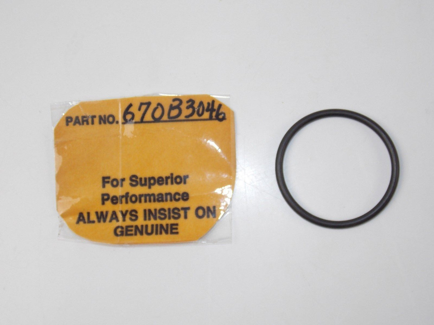 NOS OEM KAWASAKI 1977-1993 0 RING 46MM ZR750/550 ZX550/750 ZN700 670B3046 - MotoRaider