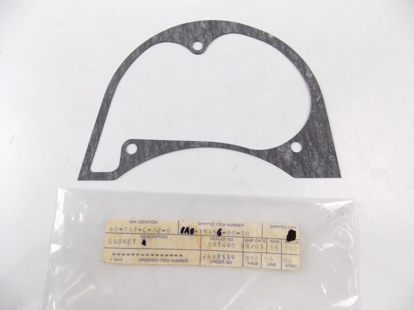 NOS OEM 1976-1978 YAMAHA OIL PUMP COVER GASKET RD400 1A0-15456-00 - MotoRaider