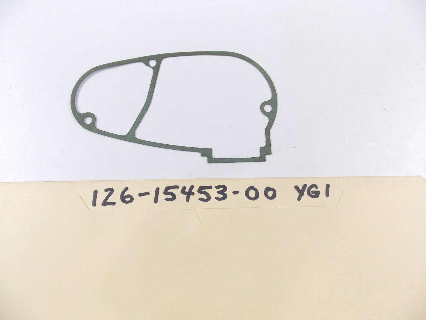 NOS 1963-1967 YAMAHA CARBURATOR COVER GASKET YG1 YGS1 YJ1/2 126-15453-00 - MotoRaider